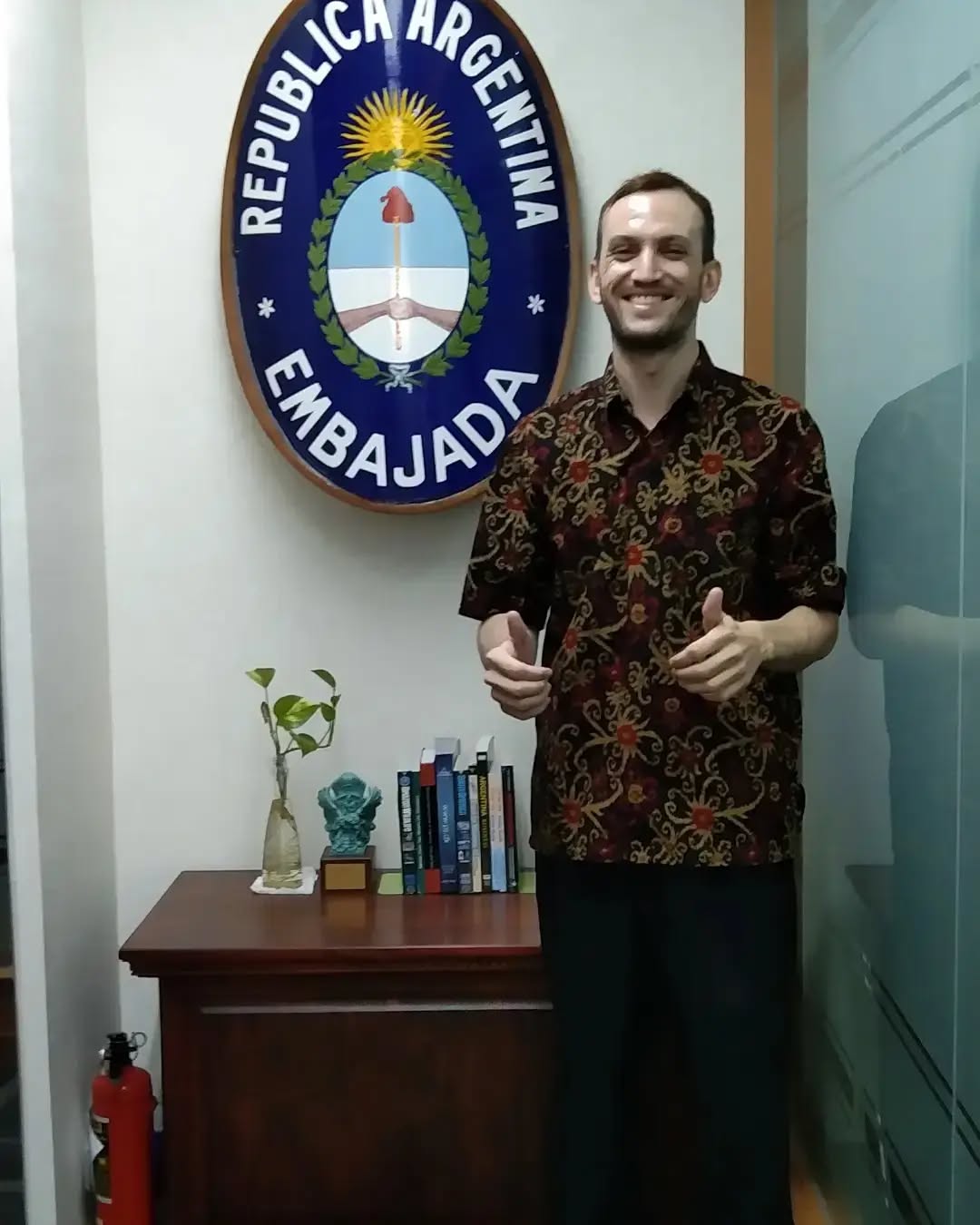 visit to the embassy of argentina in jakarta, indonesia#embassy #argentina #jakarta #indonesia